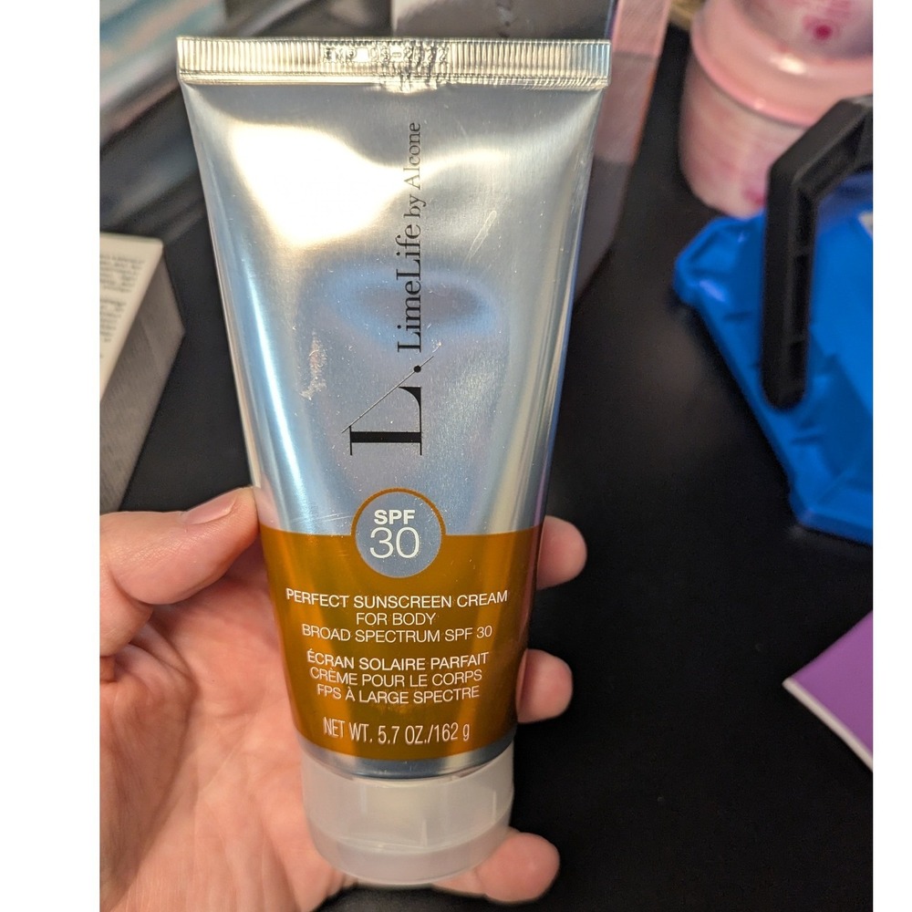 LimeLife by Alcone Perfect Sunscreen Cream Body SPF 30 5.7oz Expired